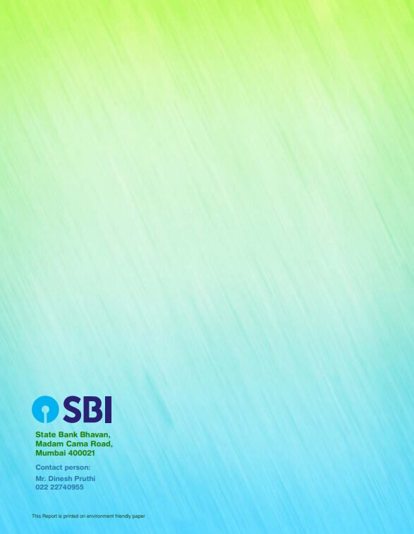SBI Sustainability 2016-17