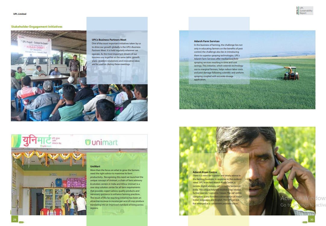 UPL Sustainability Report 2016-17